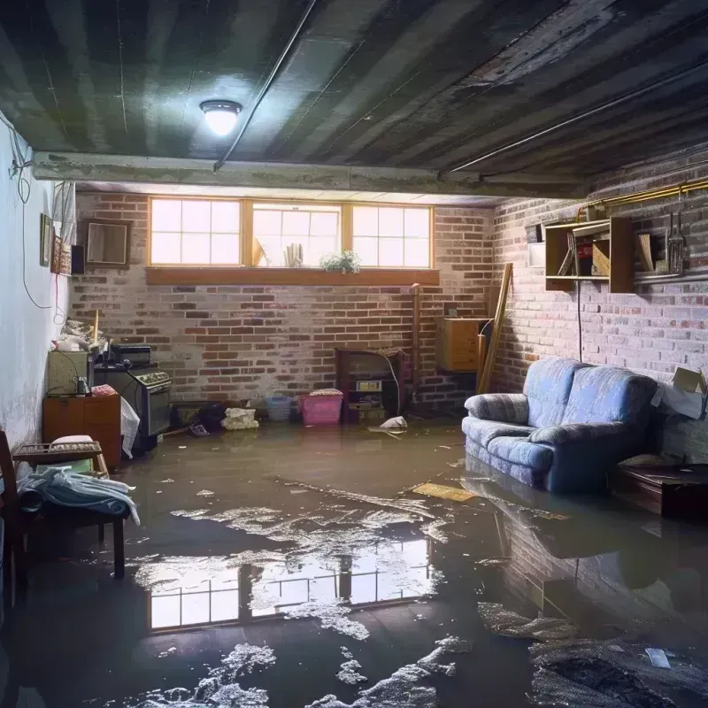 Flooded Basement Cleanup in Gladewater, TX